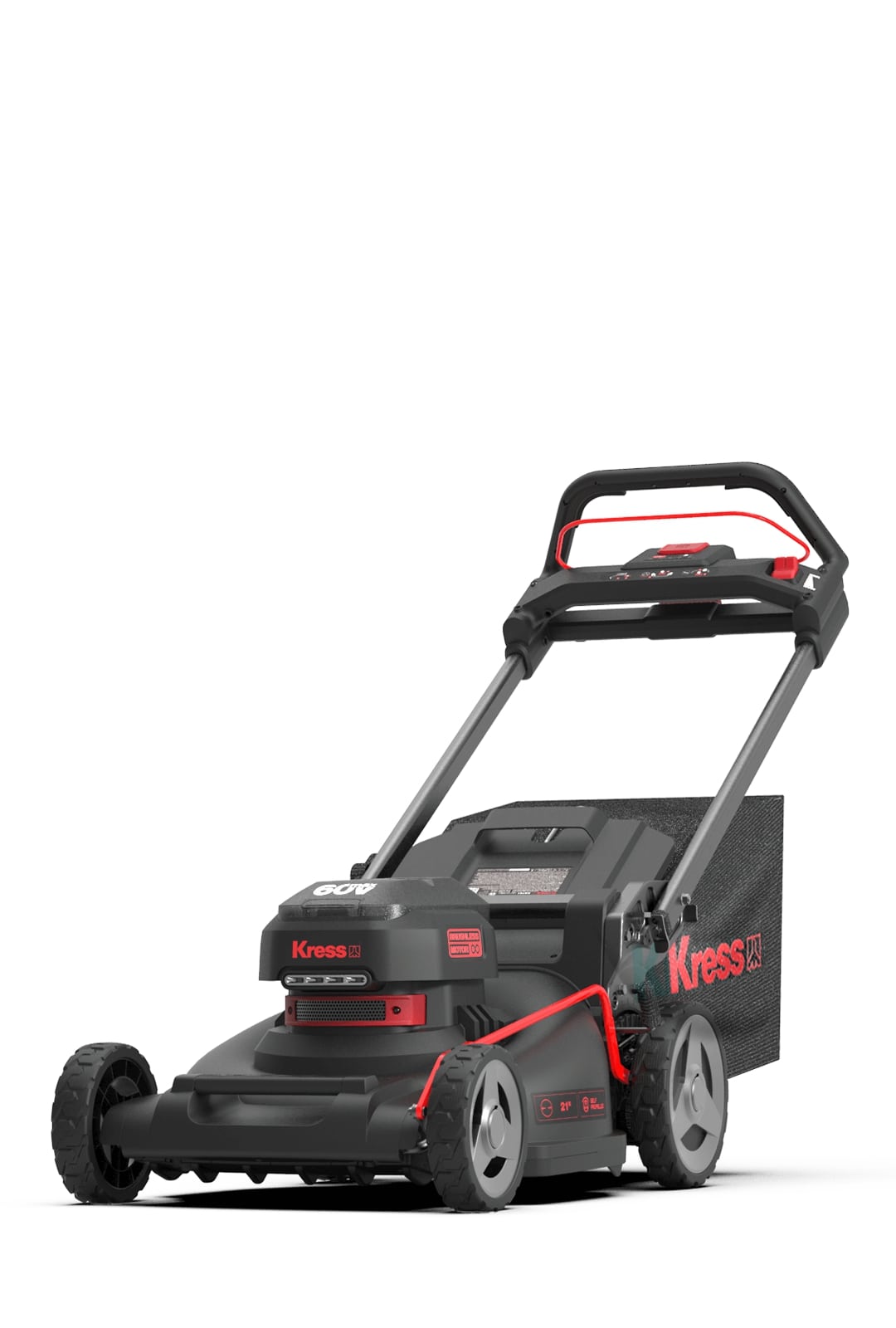 Kress KG761 Kress 60 V 21” self-propelled twin blade mower