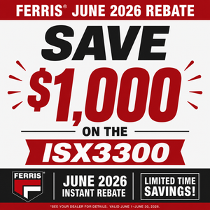 Ferris ISX3300 60in Zero Turn Mower | 31HP Vanguard Engine