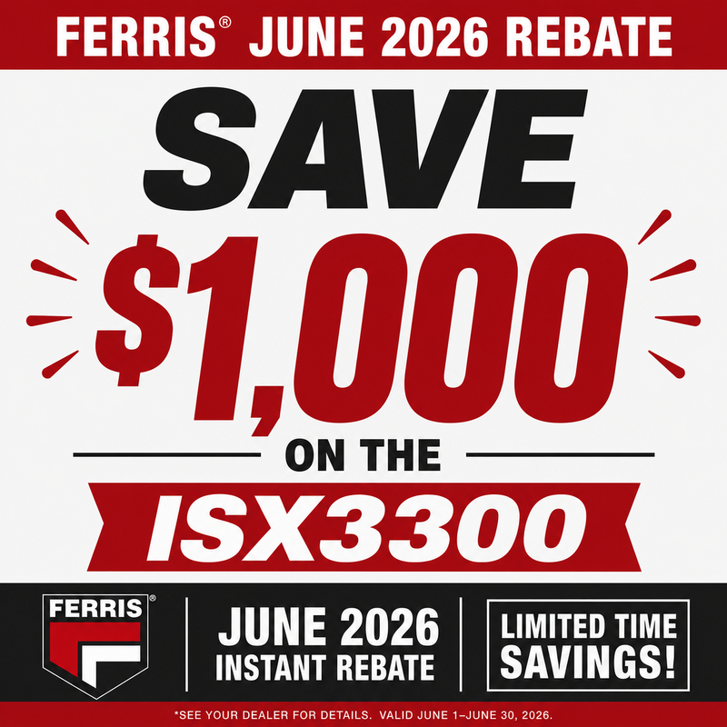 Ferris ISX3300 60in Zero Turn Mower | 31HP Vanguard Engine