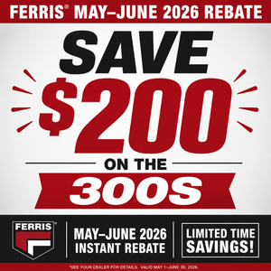 Ferris 300S 42in Zero Turn Mower | 23HP Briggs & Stratton PXi V-Twin Engine - 5902144