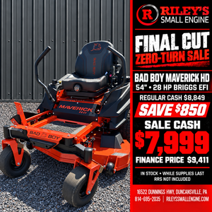 Bad Boy Maverick HD 54″ Zero-Turn Mower – BMH5428EVG