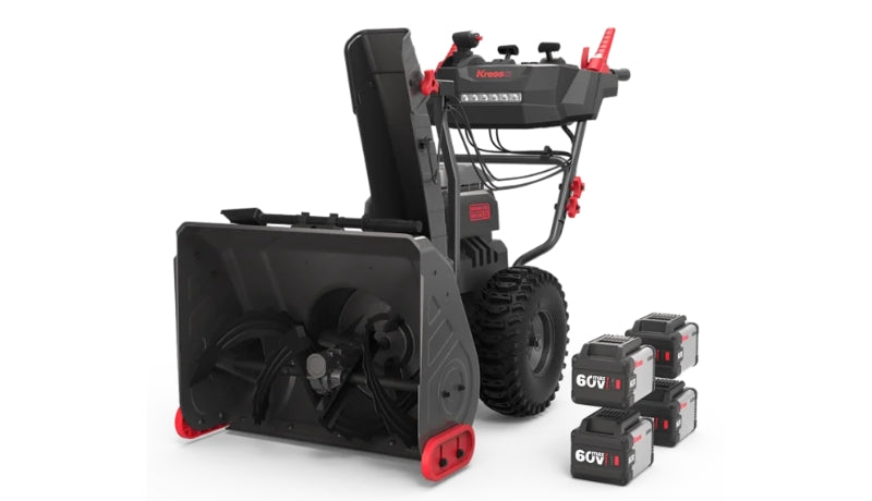 Kress 60V 24in 2-stage Self-Propelled Snow Blower (KG471)