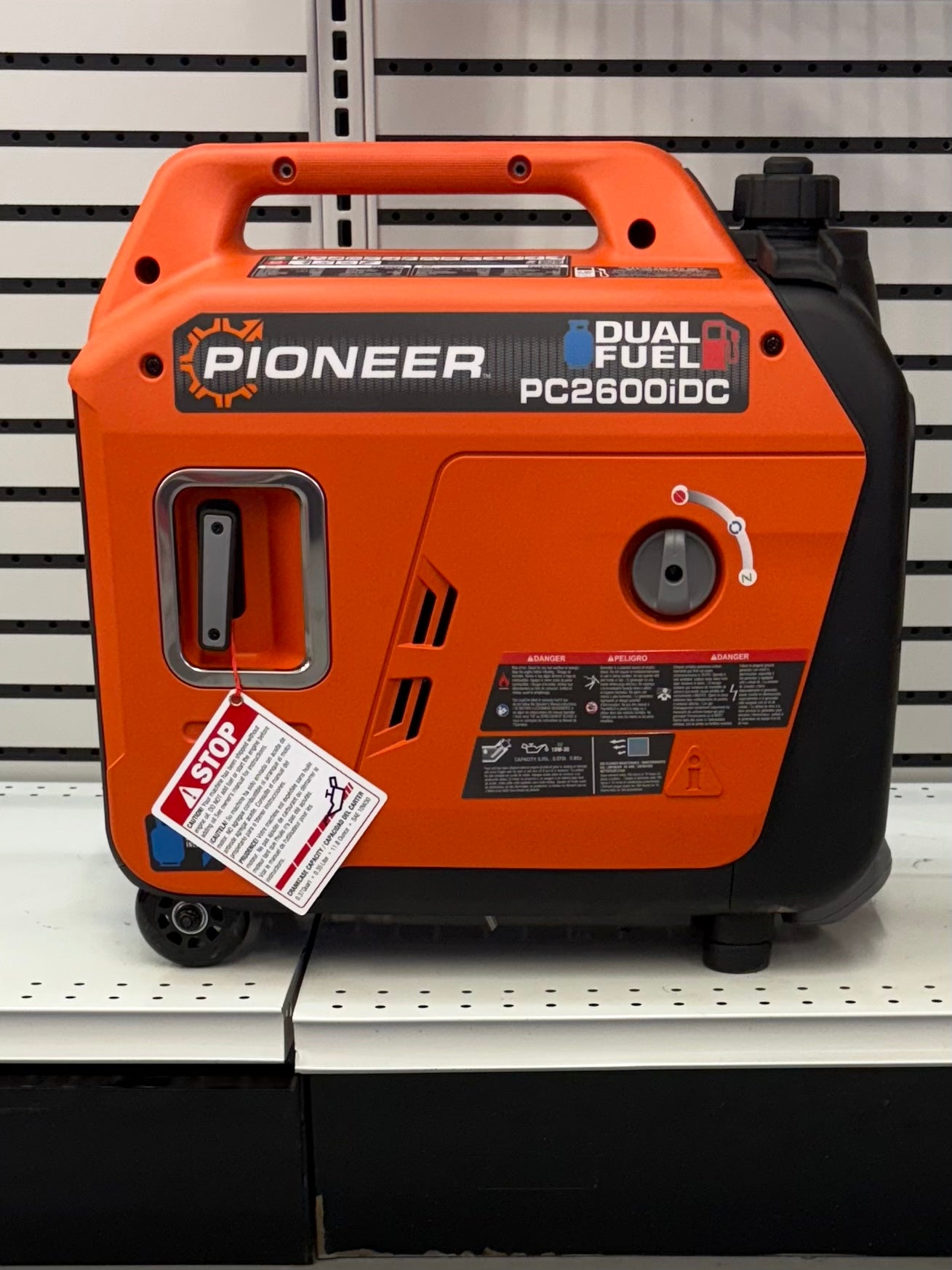 PIONEER PC2600IDC DUAL FUEL GENERATOR/INVERTER