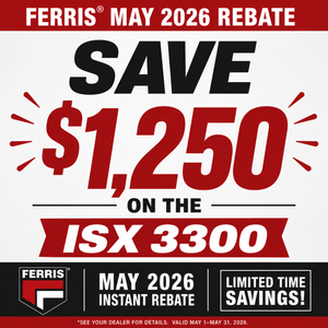Ferris ISX 3300 60in Zero Turn Mower | 40 HP Vanguard BIG BLOCK EFI w/ Oil Guard™ - 5902145