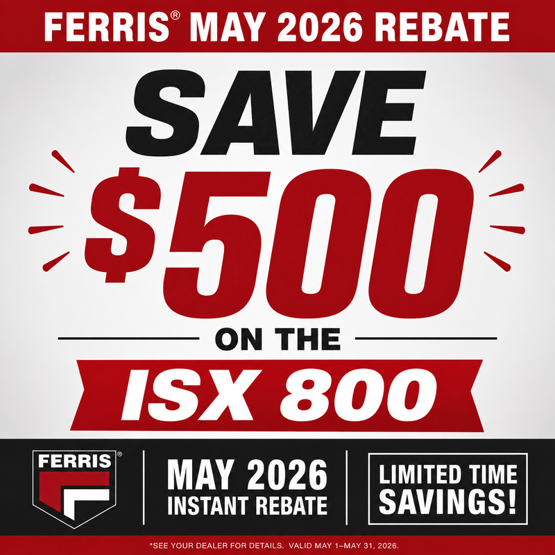Ferris ISX800 52in Zero Turn Mower | 27HP Briggs & Stratton CXi Engine