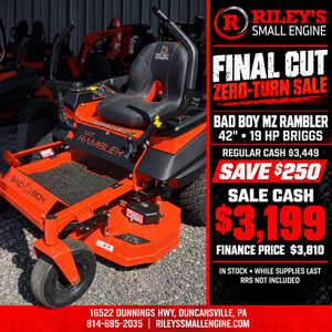 Bad Boy MZ Rambler 42″ Zero-Turn Mower – BMZ4219BG