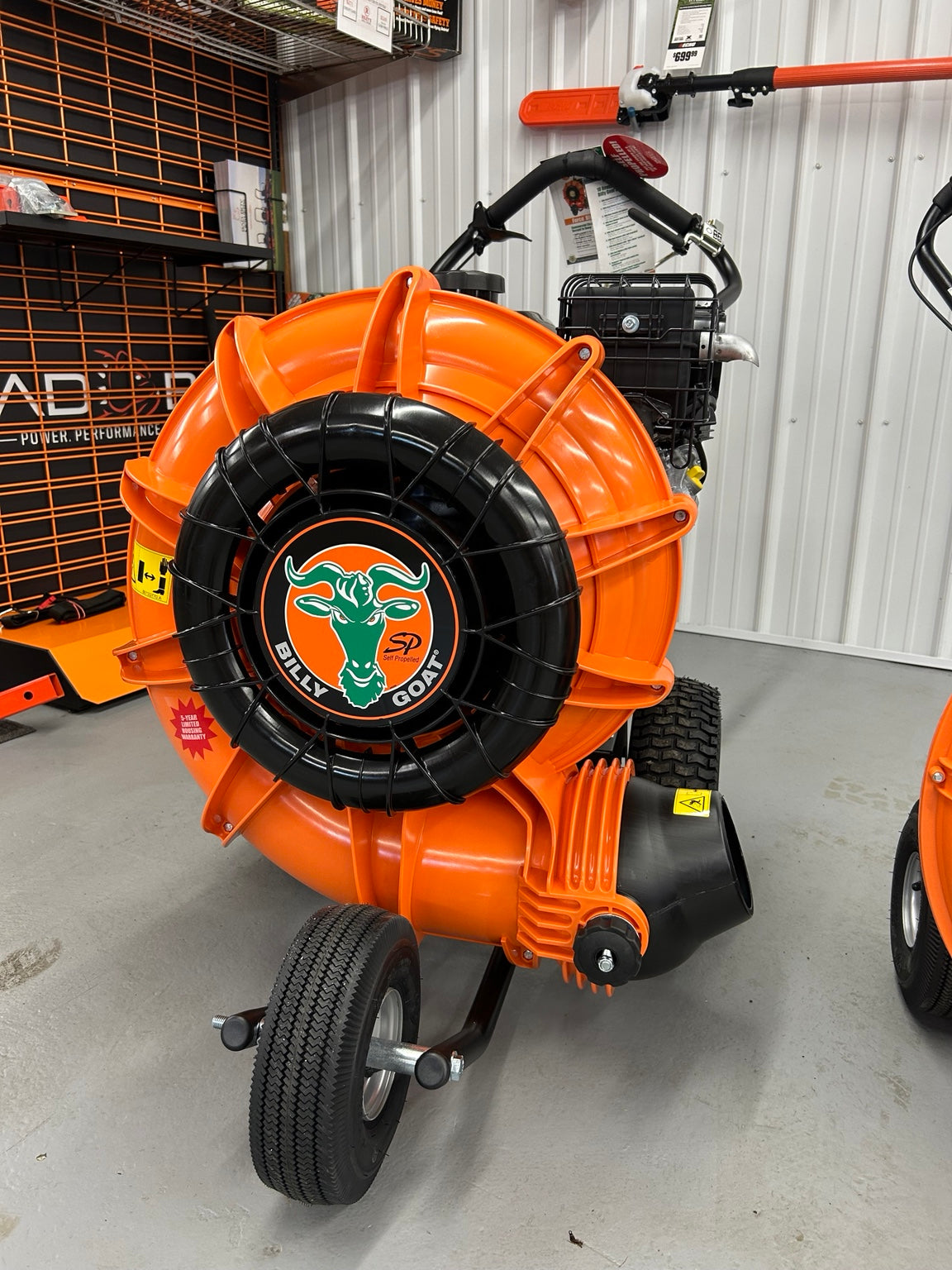 Billy Goat F1402SPV F14 Force Blower – 14 HP Vanguard – Self-Propelled
