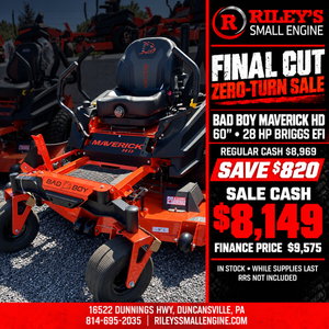 Bad Boy Maverick HD 60″ Zero-Turn Mower – BMH6028EVG