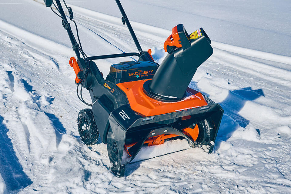 Bad Boy E-Series 80V Brushless 22″ Snow Thrower – 088-7662-00